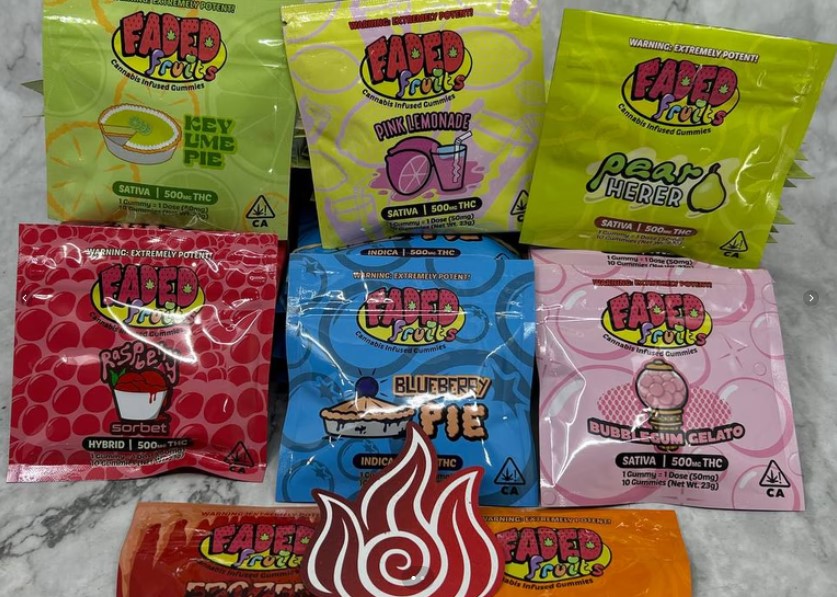 Faded Fruits Edibles